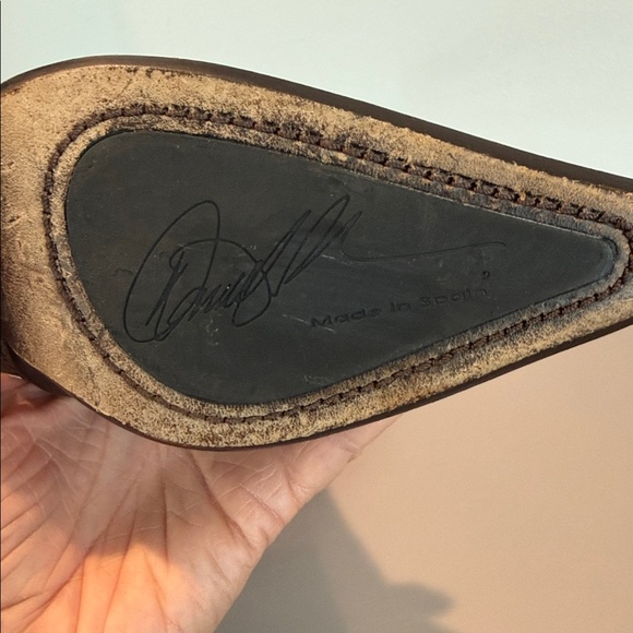 Donald J. Pliner Dark Brown Heeled Boots - Picture 4 of 10